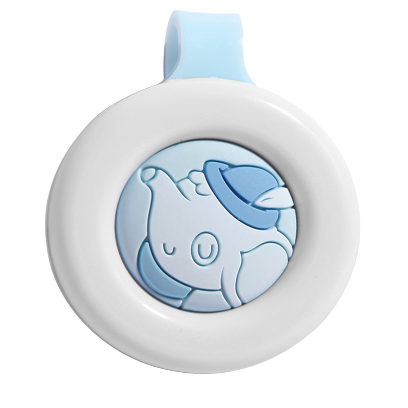 红色小象夏季防叮扣粉色驱蚊童趣创意可爱户外便携宝宝儿童婴儿