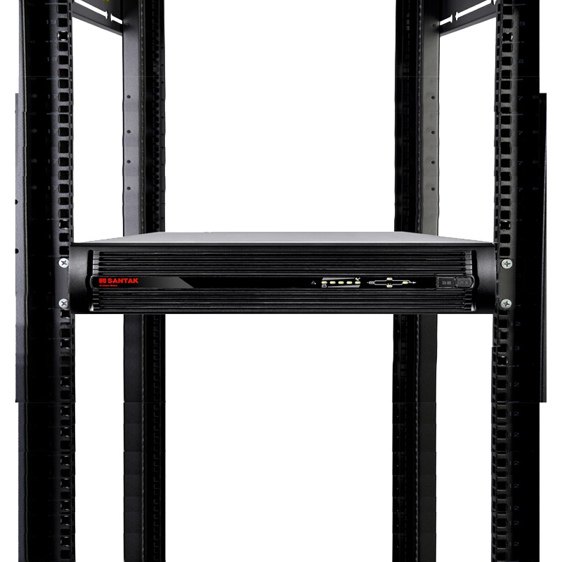 山特C1KR UPS不间断电源 机架式1000VA/800W双转换在线式稳压