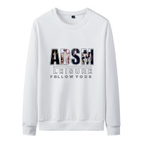 俞兆林(YUZHAOLIN)男士卫衣春秋装休闲青年学生纯色圆领ins潮流长袖卫衣