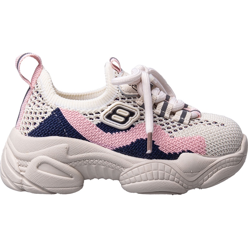 佳亲softkids 儿童运动休闲鞋 亲子网红老爹鞋 时尚潮流 舒适柔软SF193238