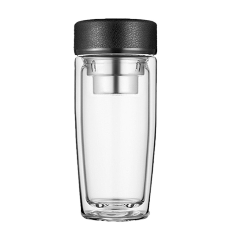 泊雷 双层透明玻璃杯