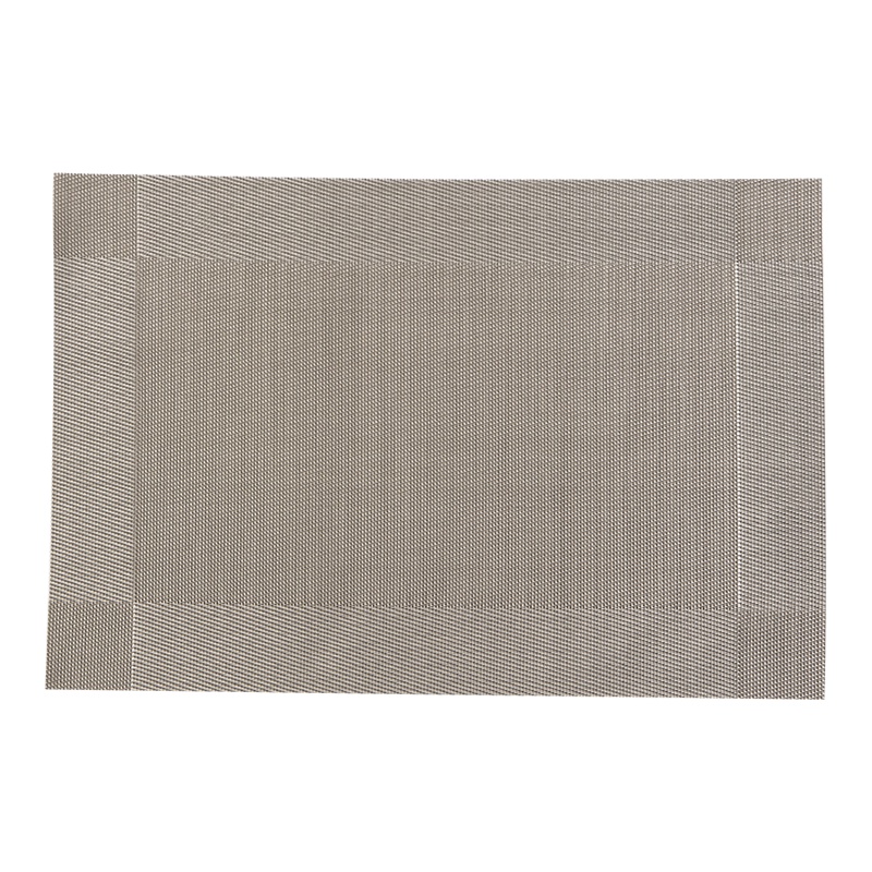 欧润哲(ORANGE) 4片装长方形西餐垫家用PVC隔热垫盘碗防烫垫子109058