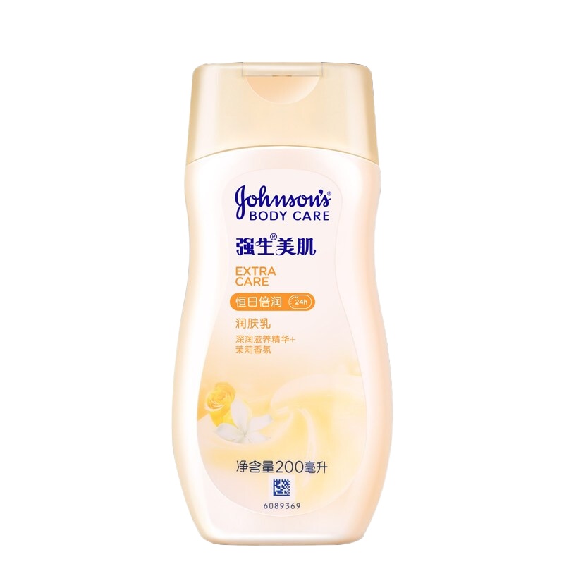 强生(Johnson)0121美肌恒日倍润润肤乳200ml 1瓶装