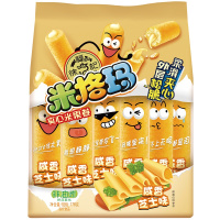 徐福记米格玛178g咸香芝士味夹心米果卷能量棒糙米卷饼干休闲膨化小零食品小吃下午茶糕点心