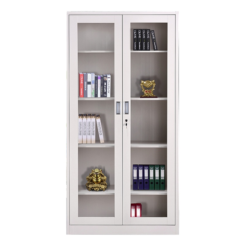 DXBG钢制办公文件柜铁皮柜矮柜资料密码带锁凭证档案员工储物更衣柜子通玻文件柜