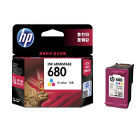 惠普(HP)F6V26AA680彩色墨盒(适用HP DeskJet 5078 5088 2138 3638 3636)