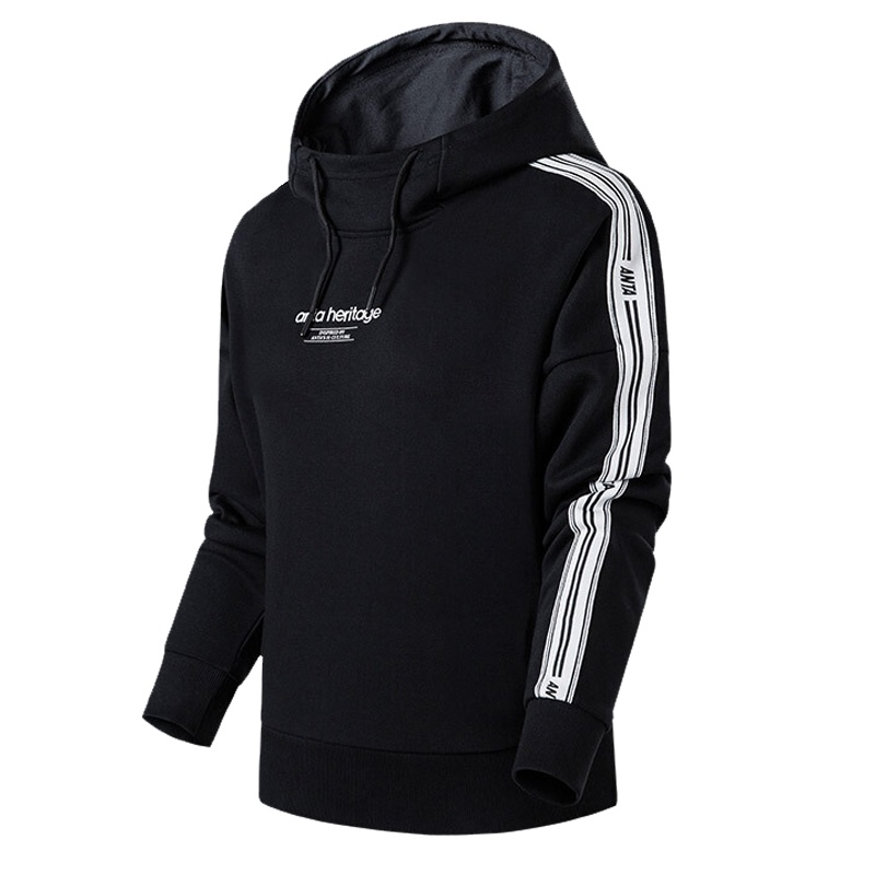 安踏女装运动卫衣套头外套2019秋季针织上衣16838713