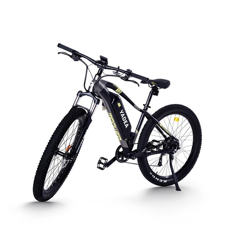 雅迪新款摩界二代 26寸36V锂电自行车电动胖胎车山地车电池可拆