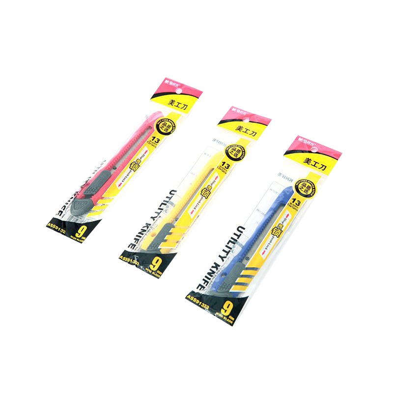 晨光(M&G) 9mm美工刀推锁ASS91323 48个装