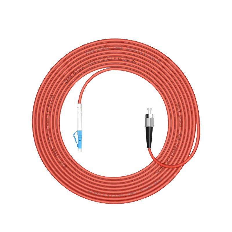 千天(QANTOP)光纤跳线 电信级光纤熔接收发器尾纤 光端机适用 LC-FC多模单芯- QT-GXTX225