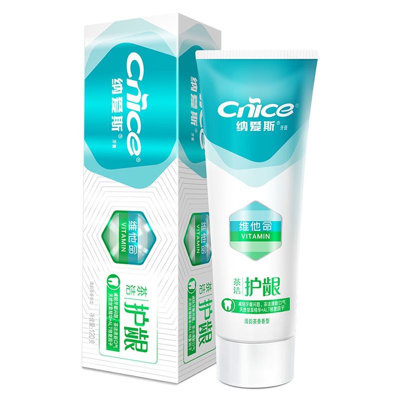 纳爱斯茶洁·护龈牙膏120g
