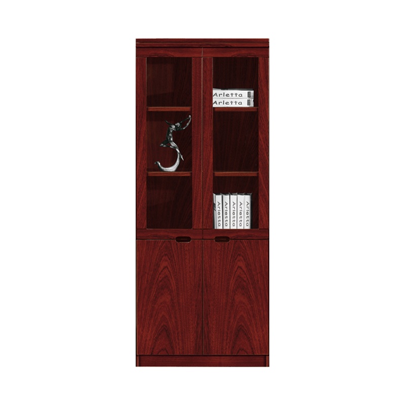 钜晟 油漆文件柜0.8米中2门文件柜JS-JE842中