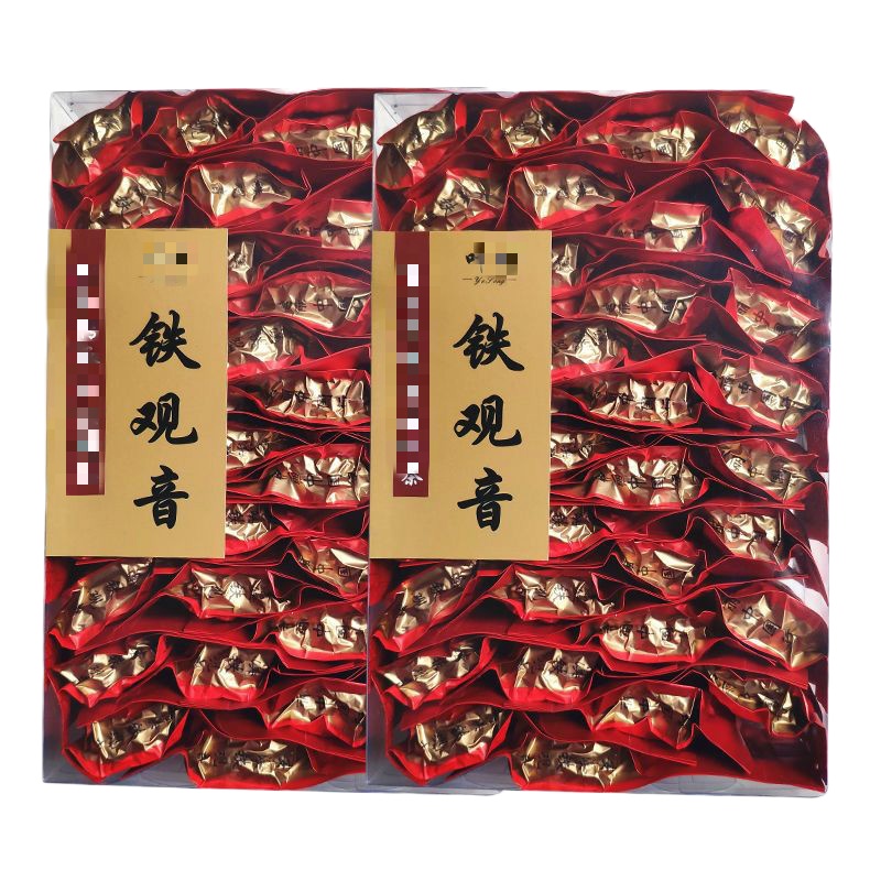 铁观音茶叶新茶浓香型乌龙 铁观音500g[无赠品] 小泡包装