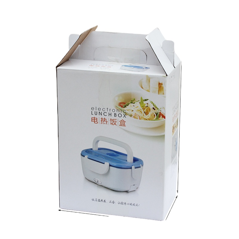 汽车热饭可插时光旧巷电车载加热饭盒车用保温盒电加热饭盒12V24V家用 分体式不锈钢内胆车载12V(橘)