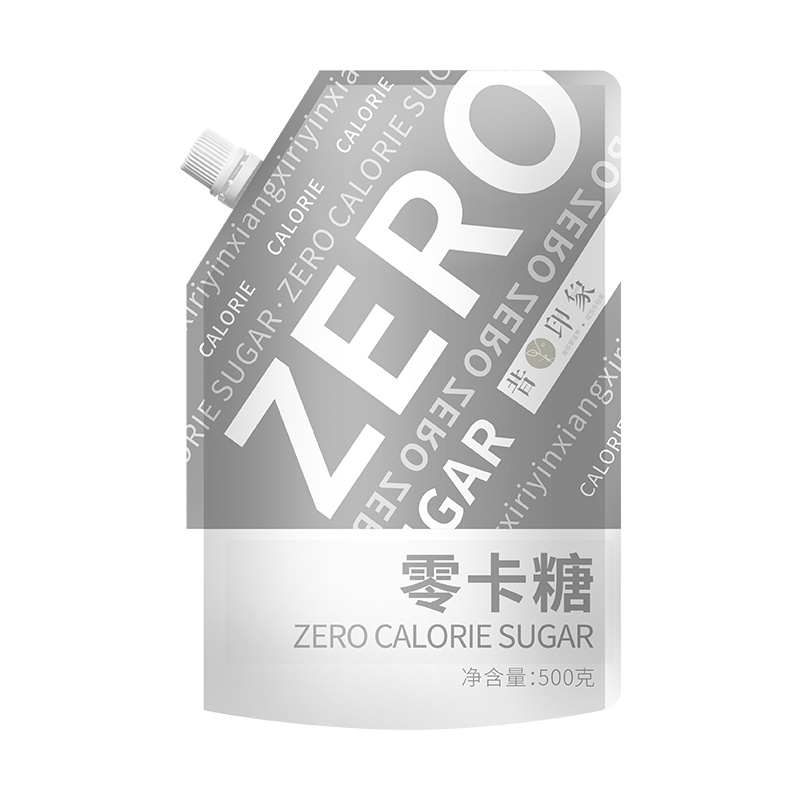 昔日印象赤藓糖醇零卡糖代糖0卡食品烘焙甜菊糖500g无糖优于白砂糖木糖醇