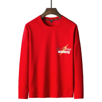 俞兆林(YUZHAOLIN)春秋季男士长袖t恤圆领韩版修身上衣服印花体恤男装打底衫潮