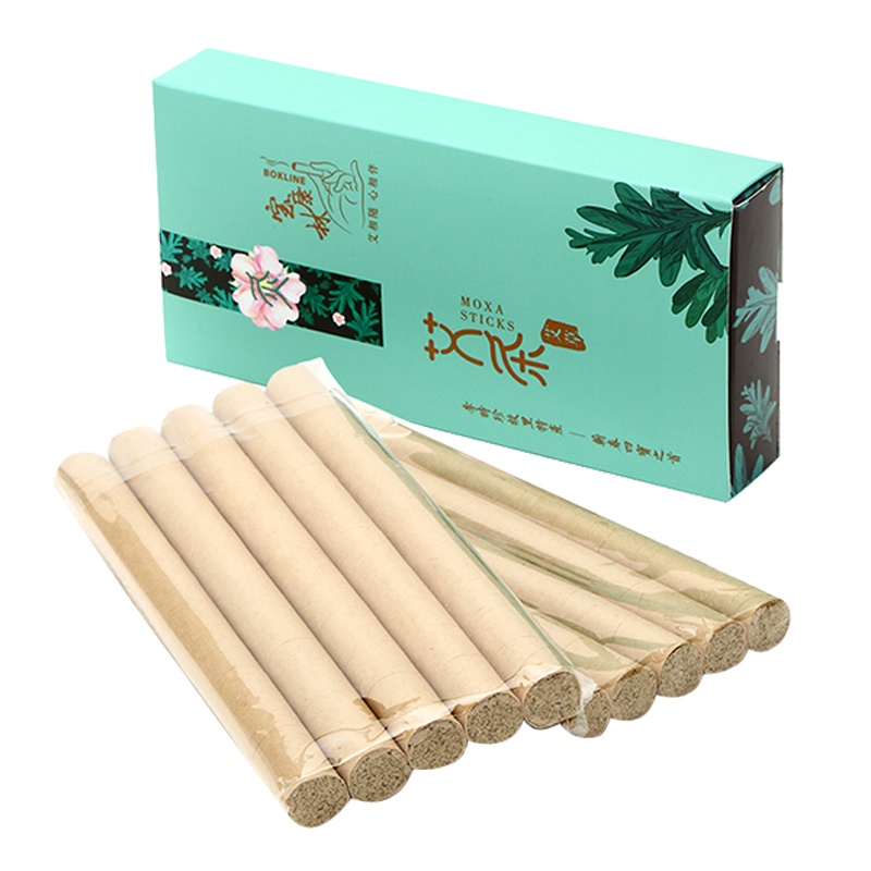 宝康林 蕲春艾条加姜艾柱艾熏艾灸艾绒随身家用全身(适用艾灸盒 随身灸 艾灸罐)