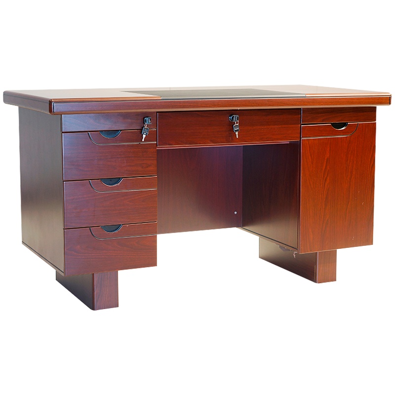 创世人 办公家具办公桌写字台油漆办公桌主管桌电脑桌