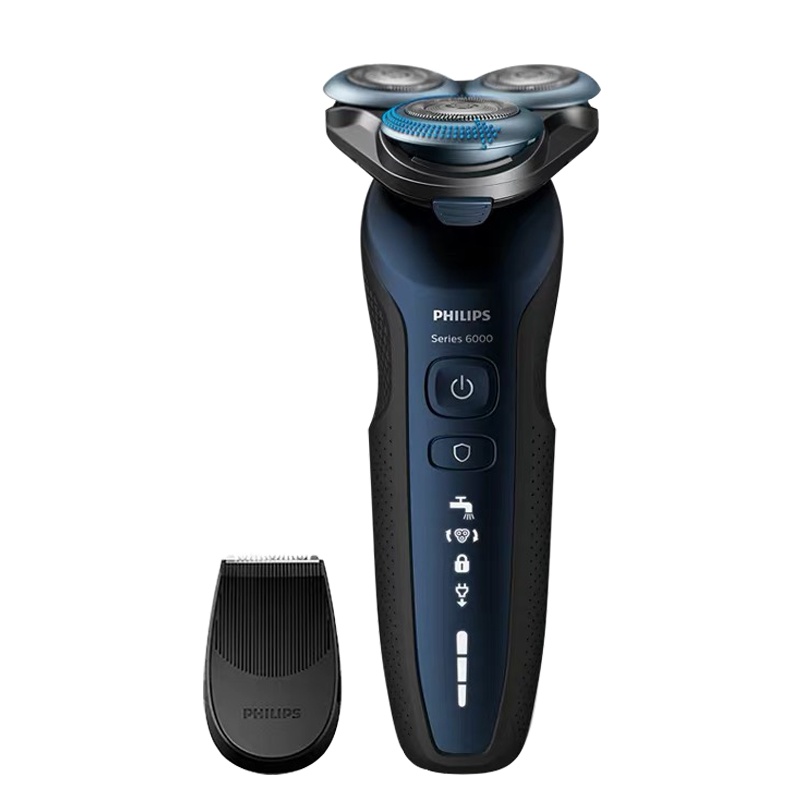 飞利浦（PHILIPS）充电式男士电动胡子修剪器官方正品水洗刮胡刀S6550