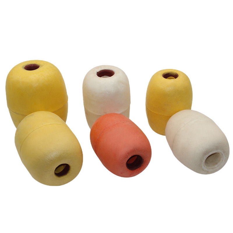 渔网浮球 航道泳道PVC浮球硬质PVC泡沫浮球 13CM*18CM
