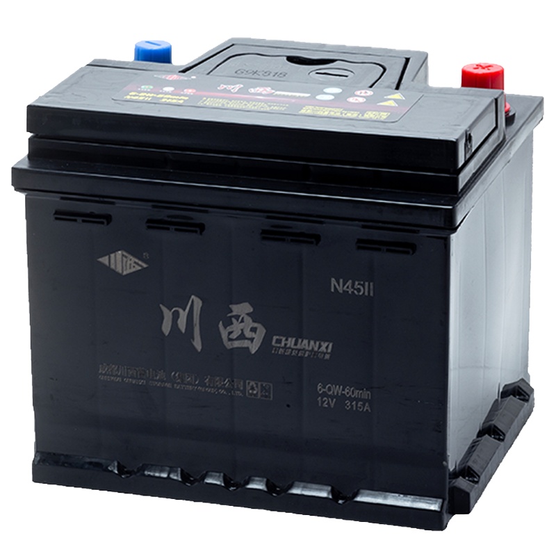 川西免维护汽车蓄电池12v N45ll 6-QW-60min五菱宝骏510