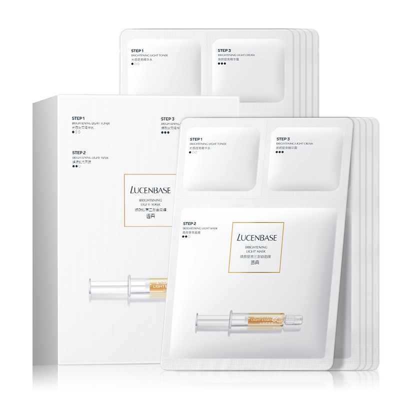 透真焕颜提亮三部曲面膜25ml*10片