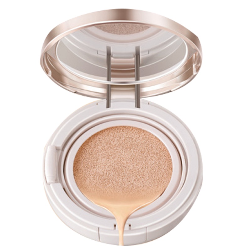 兰瑟羽透无瑕气垫BB霜01 cc持久保湿超遮瑕强粉底液网红学生专用平价少女正品