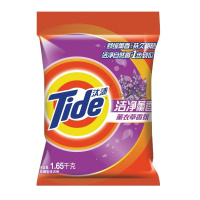 汰渍(Tide) 洁净薰香薰衣草香氛洗衣粉1.65Kg/袋