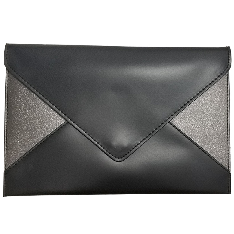 LANCOME 兰蔻 黑色手拿包化妆包 零钱信封包