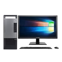 联想(Lenovo)扬天T系列 商用办公台式机电脑套机 升级23.8英寸屏(定制 酷睿i5 8GB 1TB 集显 无光驱)家庭娱乐商用办公学生用机性价比机企业采购