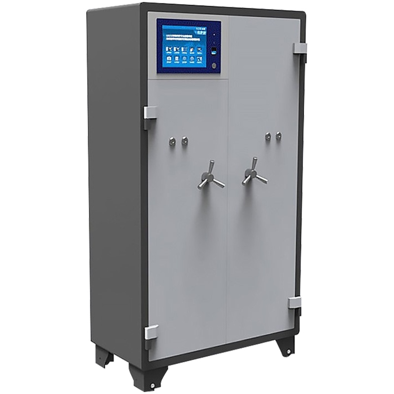 创世人 办公家具智能加厚钢制柜密码存放柜保密柜收纳柜1000*500*1800mm