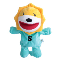 苏格拉宁手指表演玩偶 蓝 小狮子