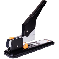 得力(deli) 0299 订书机 大 重型订书器钉书机 加厚订书机 可订约210页 黑色