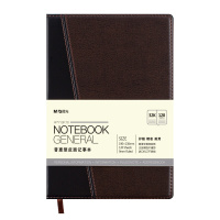 晨光(M&G)APY1BK78皮面记事本 32K/120页 5本装 办公笔记本 会议记录本 日记本商务记事本