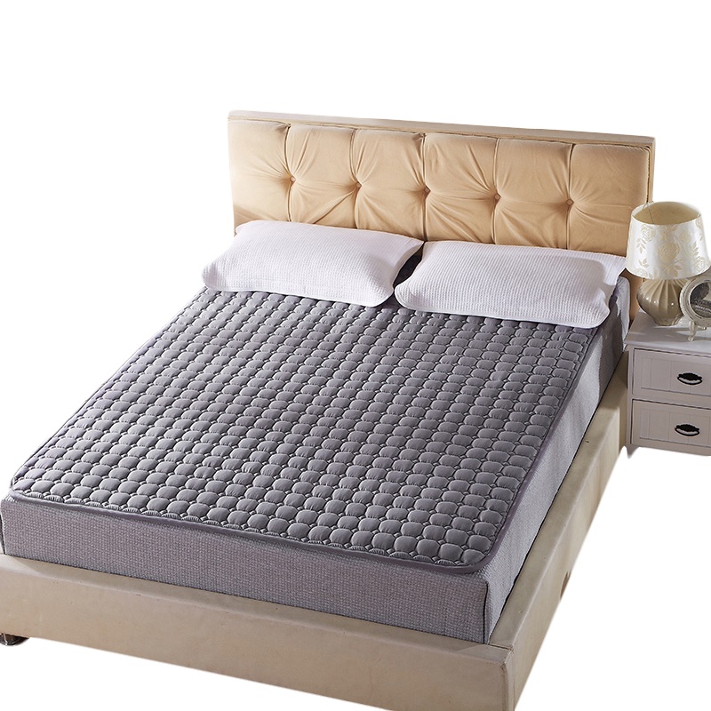 北极绒(Bejirog)家纺 四季可水洗褥子垫双人薄床垫1.8m床垫被防滑1.5米床褥学生宿舍纯色简约风床护垫