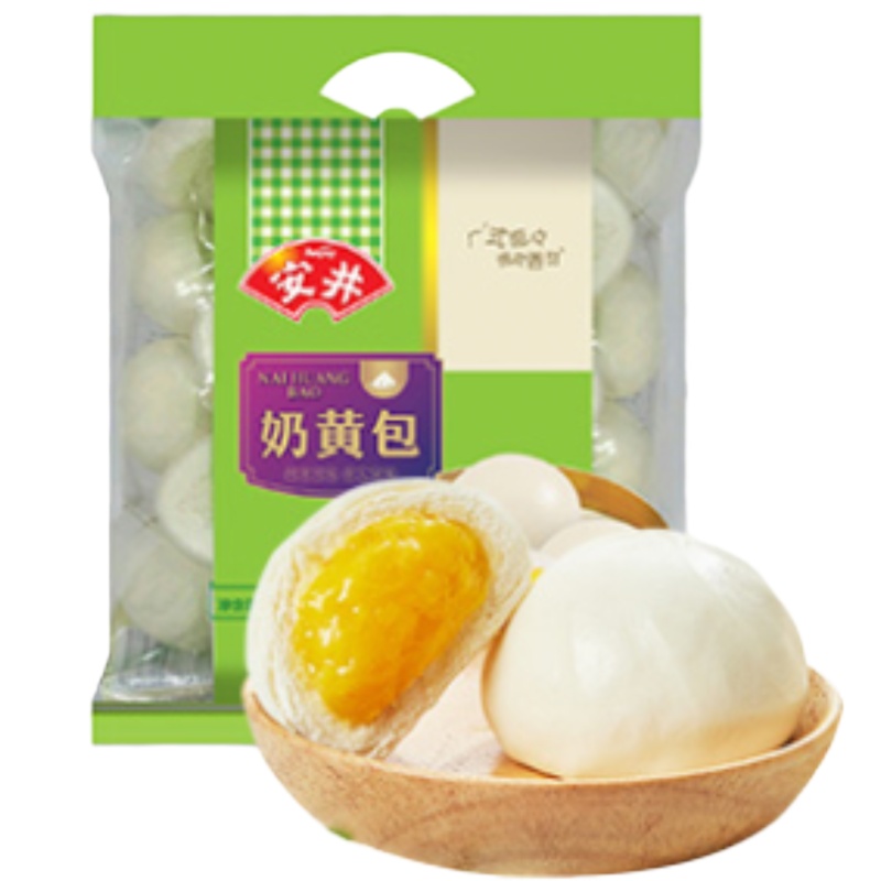 安井奶黄包1000g*8
