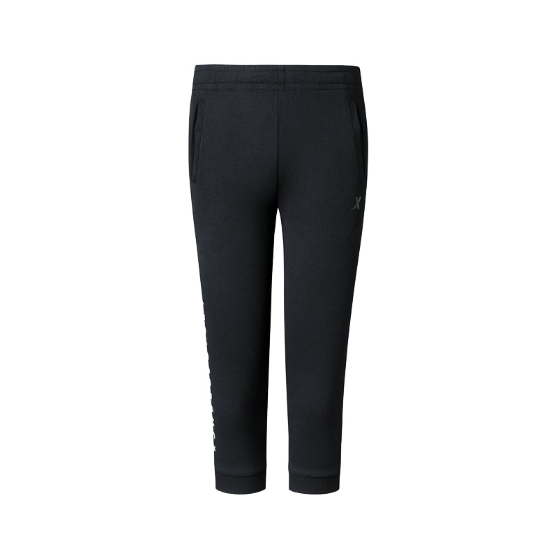 特步女针织七分裤2020夏新款轻薄七分裤981228620282