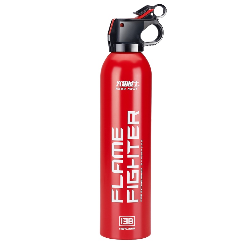 FlameFighter(火焰战士)水基灭火器汽车用车载灭火器 轿车家用手提小型便携消防器材年检用MSWJ555