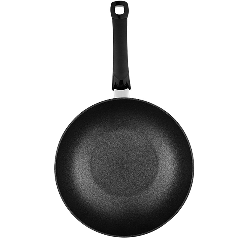 德国菲仕乐/Fissler德国原装进口小金刚舒适28cm深型 不粘锅炒锅炒菜锅煎锅煎炒锅 耐刮少油烟电炉电陶炉燃气灶通用