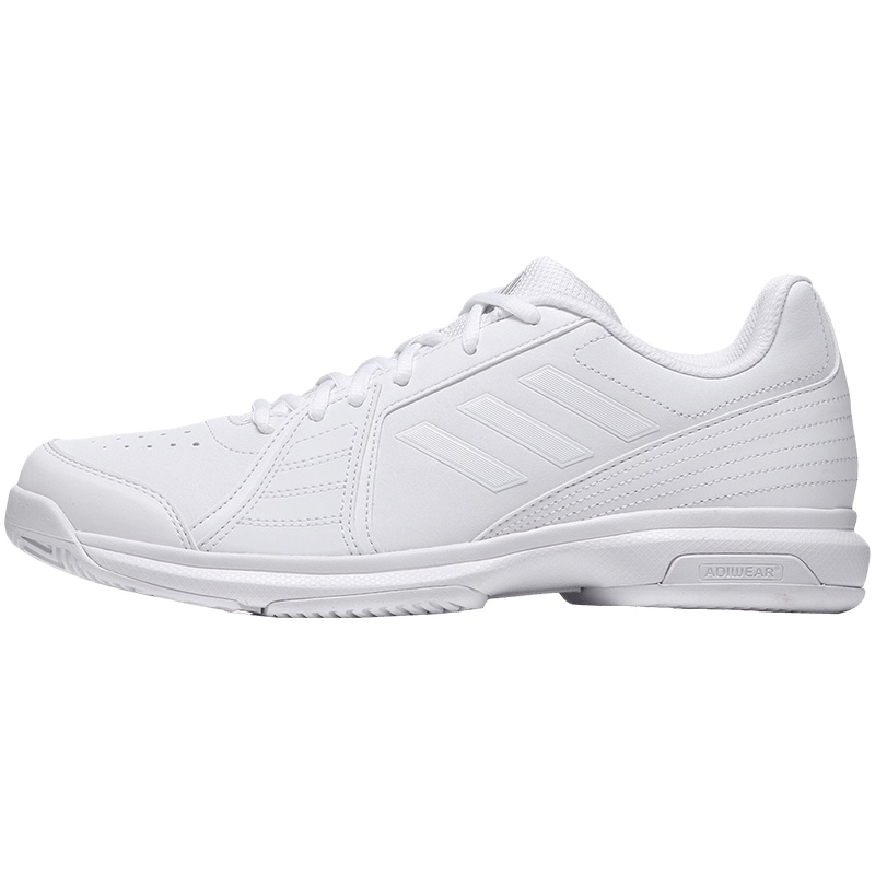 adidas阿迪达斯男子网球鞋透气网球羽毛球运动鞋其他橡胶底CQ1855. CQ1855亮白