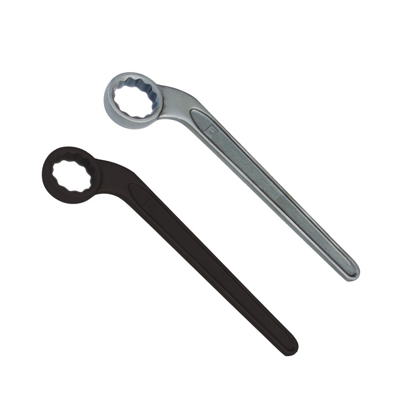 桥防(QIAOFANG) QF3307 中泊集团钢制弯柄梅花扳手 38m