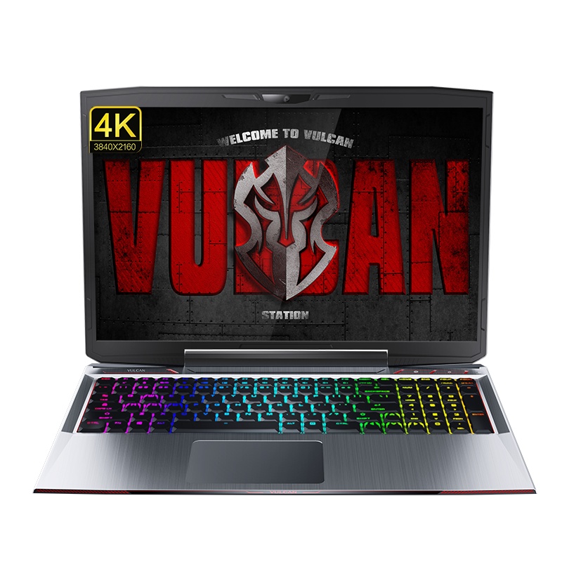 火影（vulcan）金钢T6 4K 15.6英寸游戏本笔记本电脑（酷睿I7-8750H 16GB 256GB+1TB GTX1060 6GB 机械键盘)