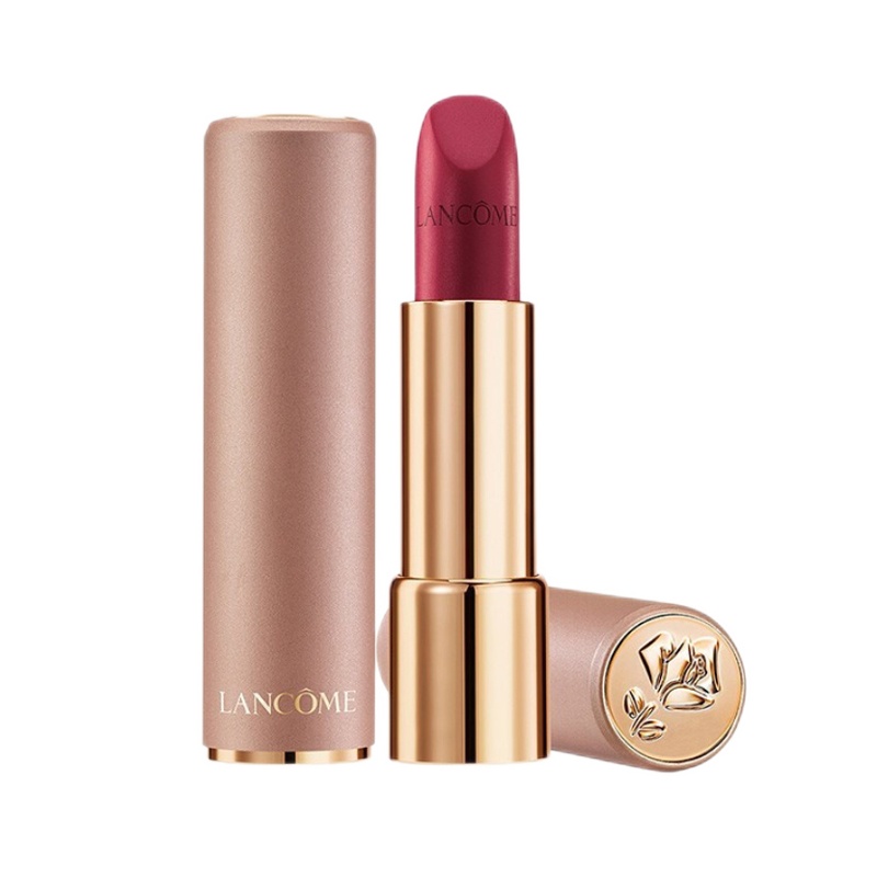 兰蔻（LANCOME）菁纯柔雾哑光唇膏丝绒顺滑兰蔻粉金888小野梅 3.4g