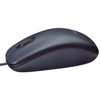 罗技(Logitech)M90 有线鼠标 即插即用 舒适可靠 黑色 GD