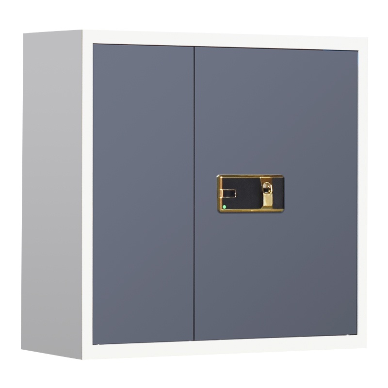 苏彩保密柜电子密码锁文件柜财务档案资料柜指纹锁保密柜钢制防盗铁皮柜 白色