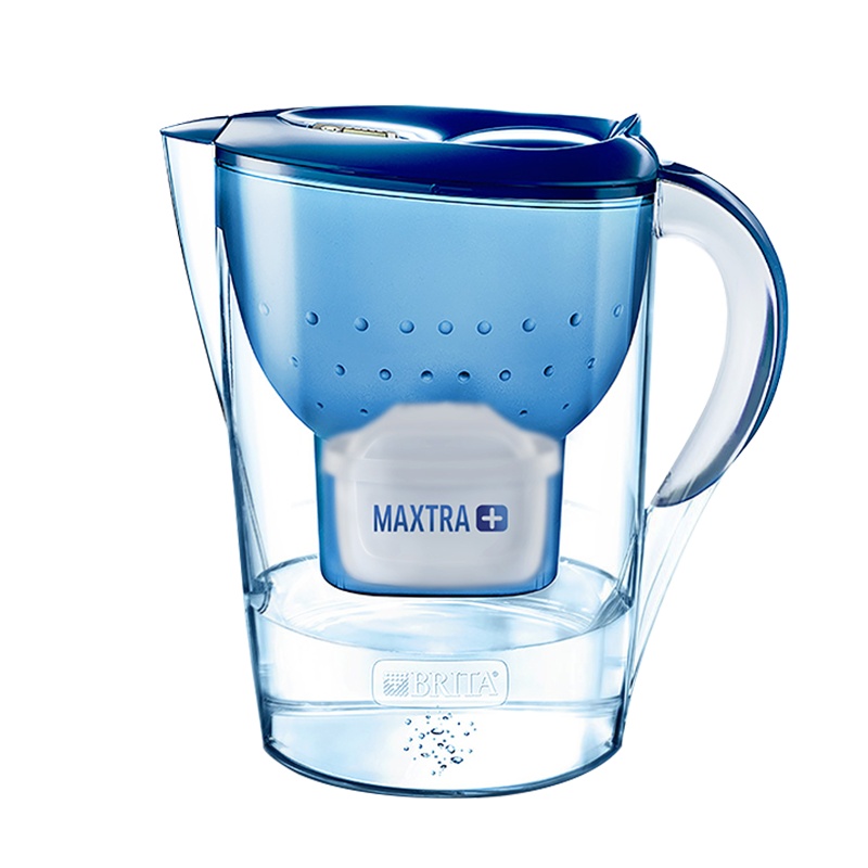 德国BRITA过滤水壶M3.5L碧然德厨房净水壶净水器滤芯家用1壶3芯 金典系列蓝色1壶3芯