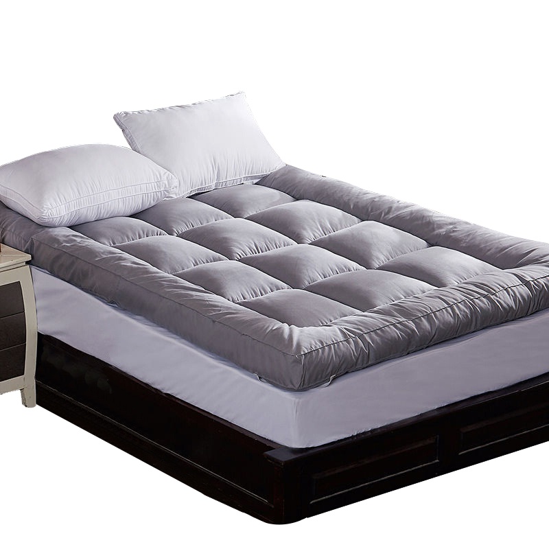 南极人NanJiren 床垫 双人羽丝绒床褥加厚榻榻米褥子垫子 灰