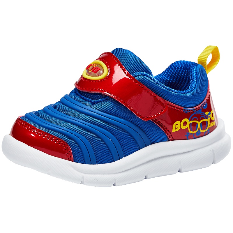 巴布豆house童鞋小童机能鞋2021春季新款男童女童软底防滑儿童毛毛虫鞋BM21581