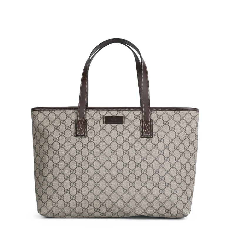 GUCCI/古驰 双G印花大号女士手提包购物袋 211137 KGDHN 9643