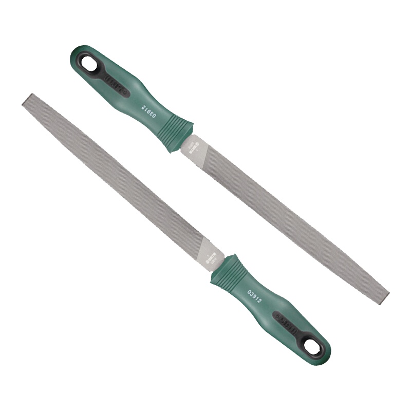 世达(SATA)粗齿平锉 钳工锉刀扁锉 8英寸 03912 1把